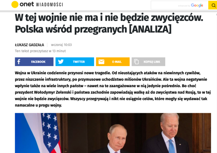 Ekspert: Budzi niepokój. Burza po publikacji Onetu