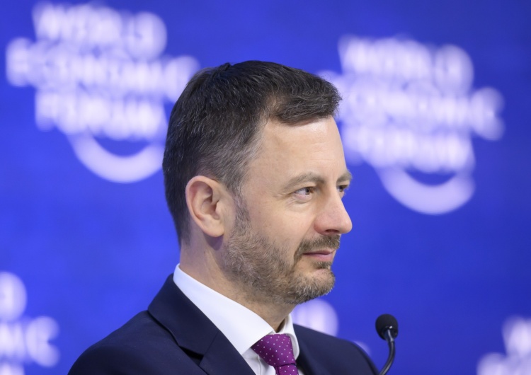 Eduard Heger „Jeśli Ukraina upadnie, Słowacja będzie następna”. Niepokojące słowa w Davos 