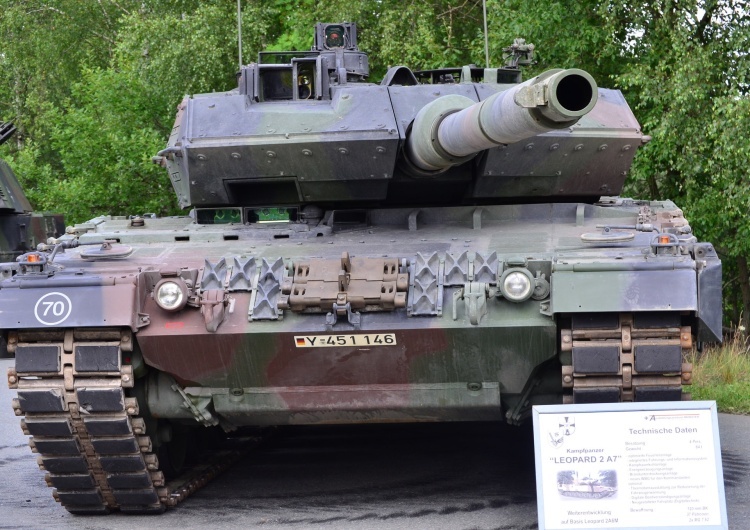 Niemiecki czołg Leopard 2A7 Niemcy się zbroją. Jest zgoda parlamentu na ogromne dofinansowanie Bundeswehry