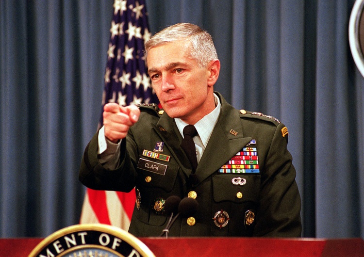 Gen. armii Wesley Clark w czasach służby Gen. Wesley Clark: To jest wojna, którą Ukraina może przegrać, chyba że otrzyma znaczne wsparcie