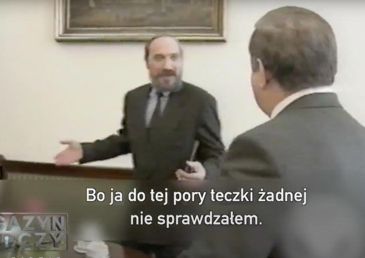  „Magazyn śledczy Anity Gargas”. Mało znane nagranie, pokazujące jak Lech Wałęsa domagał się swojej teczki od ministra Antoniego Macierewicza [WIDEO]