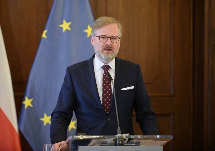 Petr Fiala Premier Czech: Uzależniliśmy się od surowców z Rosji, ale miejmy nadzieję, że Polska przyjdzie nam z pomocą