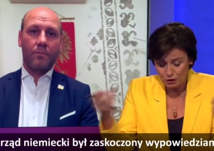 Minister Szynkowski vel Sęk w ARD Szynkowski vel Sęk odpowiada w niemieckich mediach na niemieckie