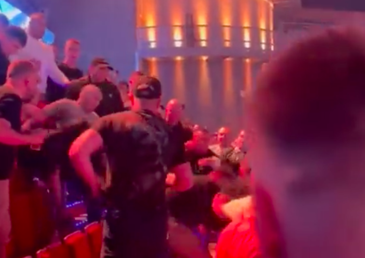  [WIDEO] Bójki kiboli na trybunach. Gala High League zakończona przed walką wieczoru