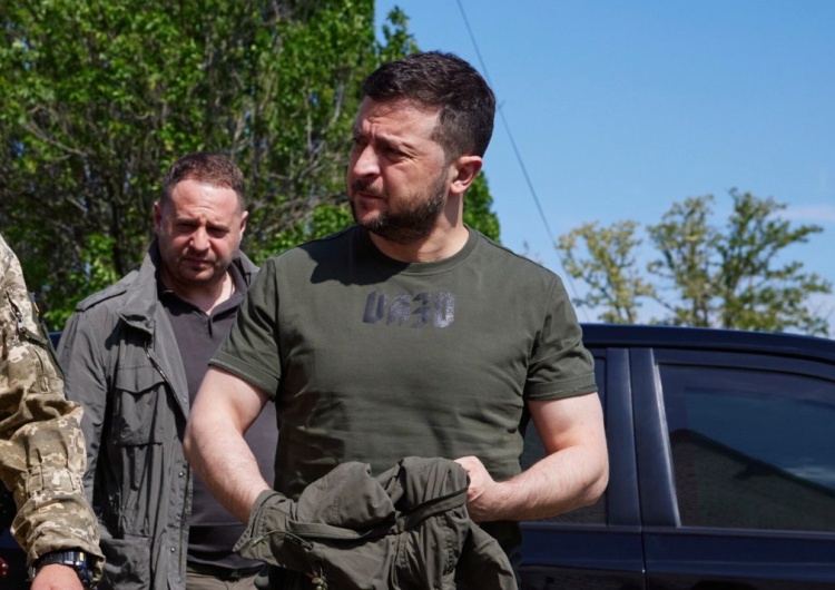 „Wyruszył w podróż, by wspierać naszą unijną perspektywę”. Prezydent Ukrainy podziękował Andrzejowi Dudzie