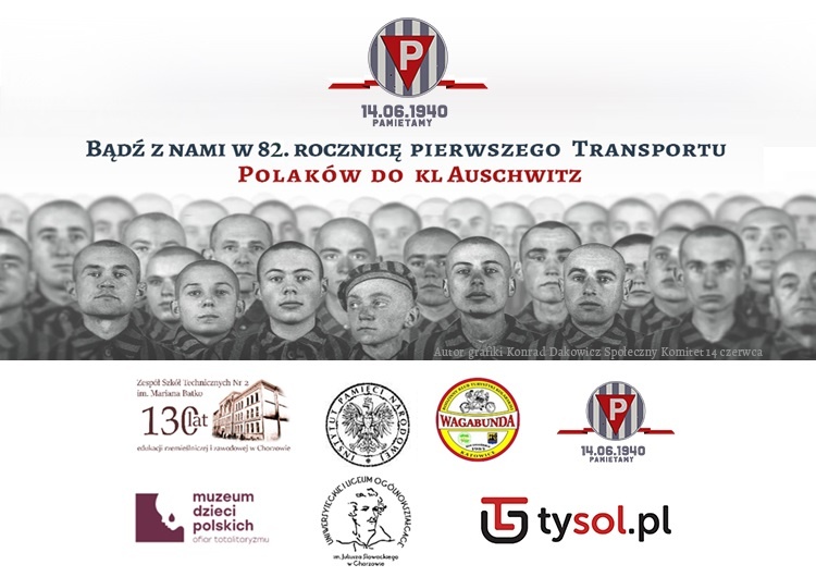Rajd rowerowy w rocznicę I Transportu [Polaków] do Auschwitz [Nasz Patronat] Rajd rowerowy w rocznicę I Transportu [Polaków] do Auschwitz