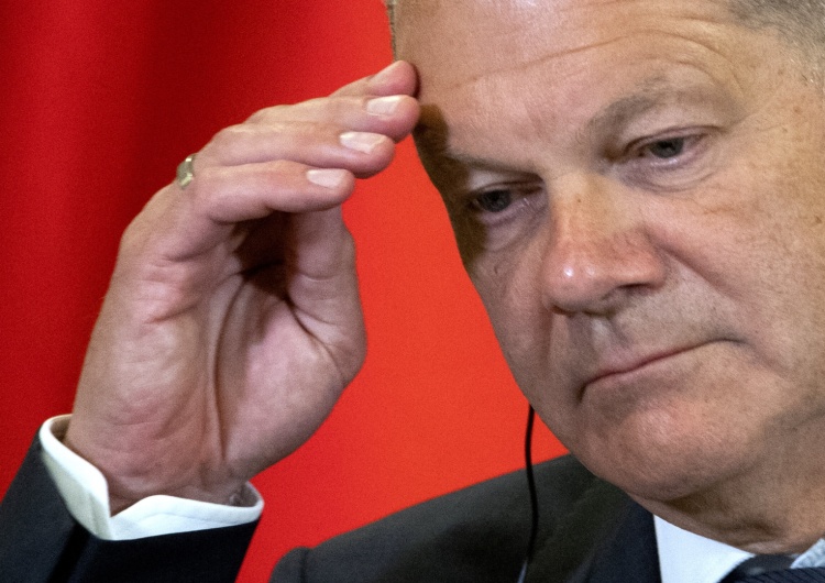 Kanclerz Niemiec Olaf Scholz Niemiecki historyk: partia kanclerza Scholza od lat prowadzi politykę w interesie Moskwy