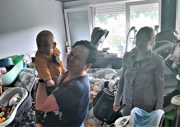 Z wizytą w Jarnołtówku. Przewodnicząca Zarządu Regionu Śląska Opolskiego odwiedziła uchodźców z Ukrainy