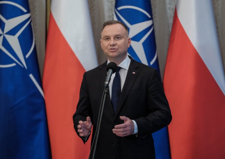 Andrzej Duda zapytany o wspólną podróż Scholza i Macrona. „Wielokrotnie do tego namawiałem”