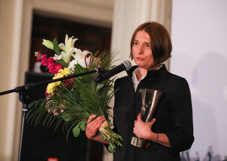 Fot. Mikołaj Bujak (IPN) Małgorzata Rogal-Dropińska laureatką nagrody im. Grażyny Langowskiej dla nauczycieli i wychowawców