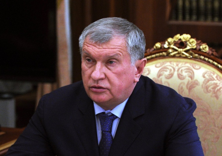Szef Rosnieftu Igor Sieczin Nowy plan handlowy Rosji w obliczu sankcji. Szef Rosnieftu mówi o rosyjskiej