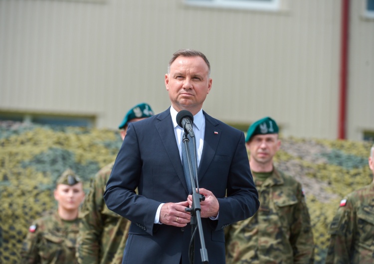 Prezydent RP Andrzej Duda Andrzej Duda liderem zaufania w sondażu na Ukrainie. Zobacz, jak wypadli Macron i Scholz