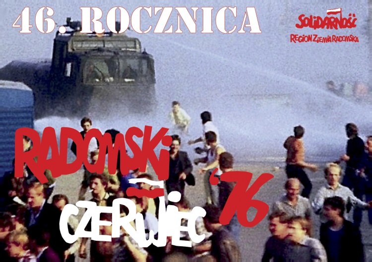 Zaproszenie na obchody rocznicy Czerwca '76 w Radomiu