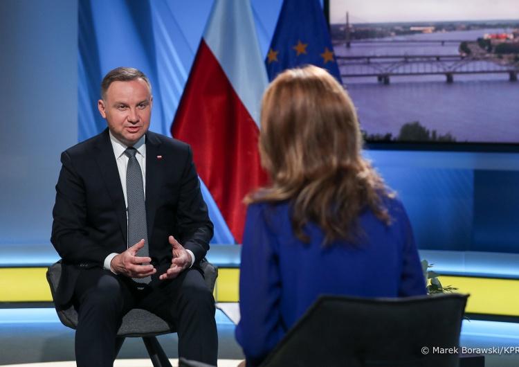 Andrzej Duda: Nie chodzi o to, żeby z Putinem w ogóle nie rozmawiać