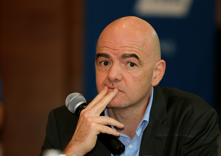 Gianni Infantino Zapytano go, czy odda order od Putina. Szef FIFA zaczął się jąkać