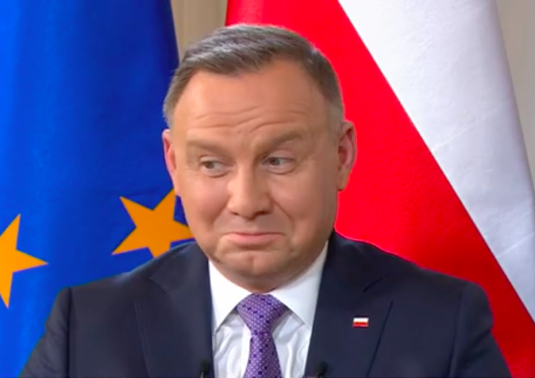  „Panie redaktorze, no comments”. Prezydent wybuchł śmiechem. Poszło o Tuska