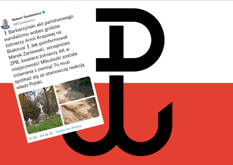  Szokujące zdjęcia. Na Białorusi zrównano z ziemią kwaterę żołnierzy AK w Mikuliszkach na Grodzieńszczyźnie