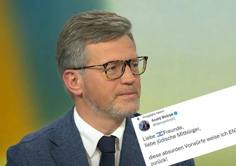 Andrij Melnyk przerywa milczenie. Zwrócił się do Żydów