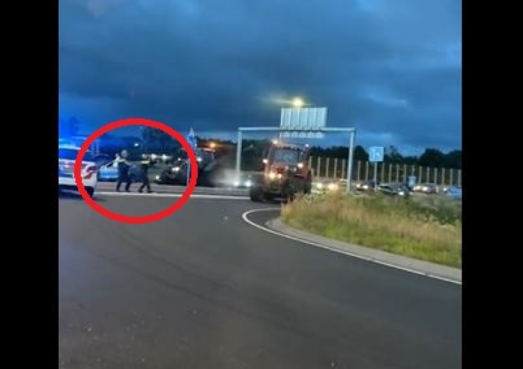  [wideo] Masowe protesty rolników w Holandii. Policja ostrzelała ciągnik z protestującym rolnikiem. „Nowy poziom demokracji”