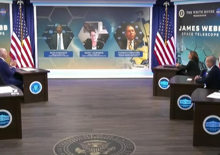 NASA i prezydent Biden pokazali zdjęcie z teleskopu Webba