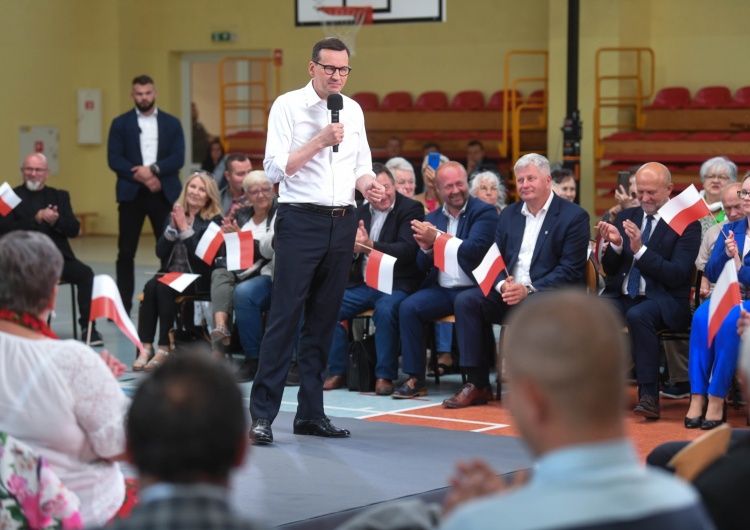 Mateusz Morawiecki w Turowie Morawiecki o słowach Kaczyńskiego: