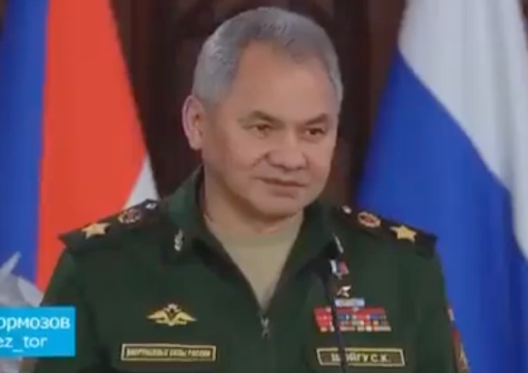  Skandaliczna przemowa Szojgu. Były ukraiński ambasador opublikował nagranie [WIDEO]