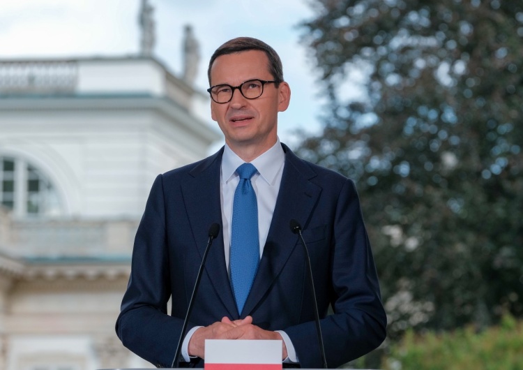 Mateusz Morawiecki Premier zapewnia ws. żądań 15 proc. ograniczenia zużycia gazu: Jeśli będzie trzeba postawimy weto