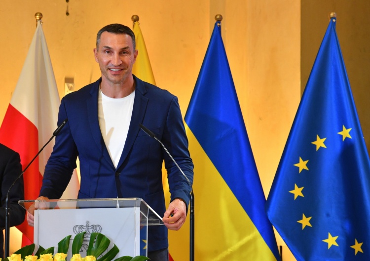  Władimir Kliczko nazwał Wandę Traczyk-Stawską swoim idolem [WIDEO]