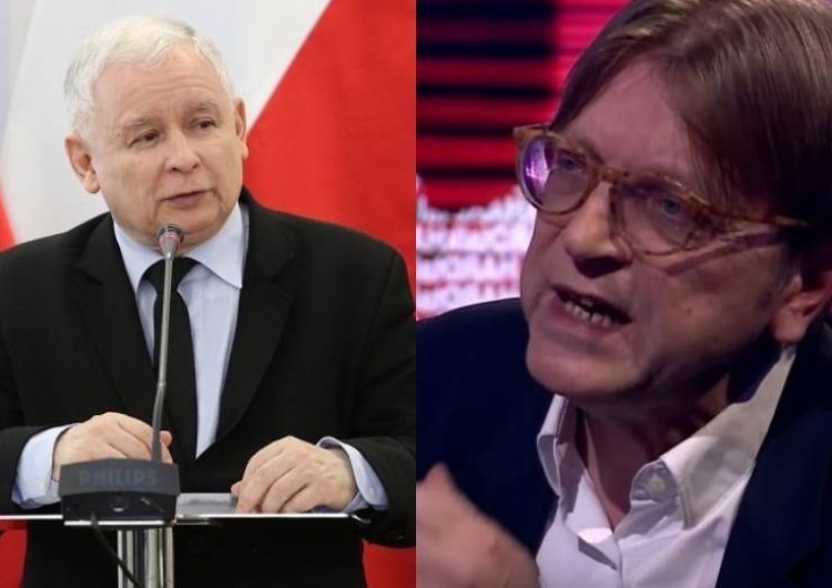  Verhofstadt atakuje Jarosława Kaczyńskiego: „Kopiuje Rosję Putina!”