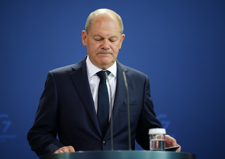 Kanclerz Niemiec Olaf Scholz Niemiecka prasa: „Ciężki błąd Scholza”