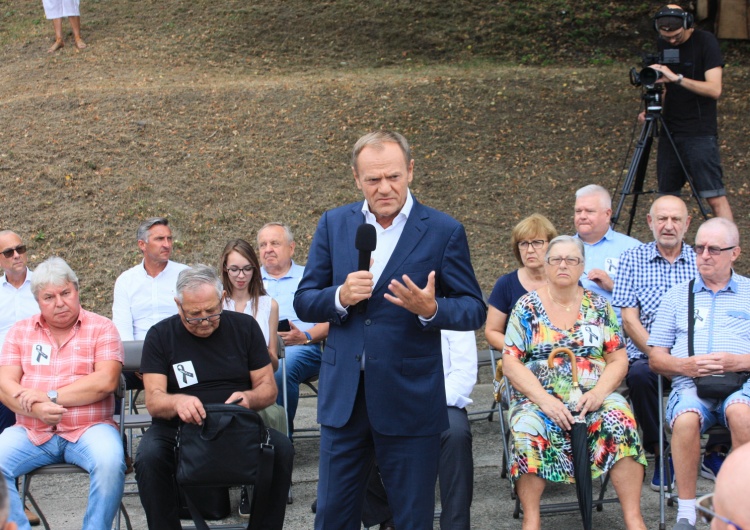 Donald Tusk Wpadka Tuska nad Odrą: