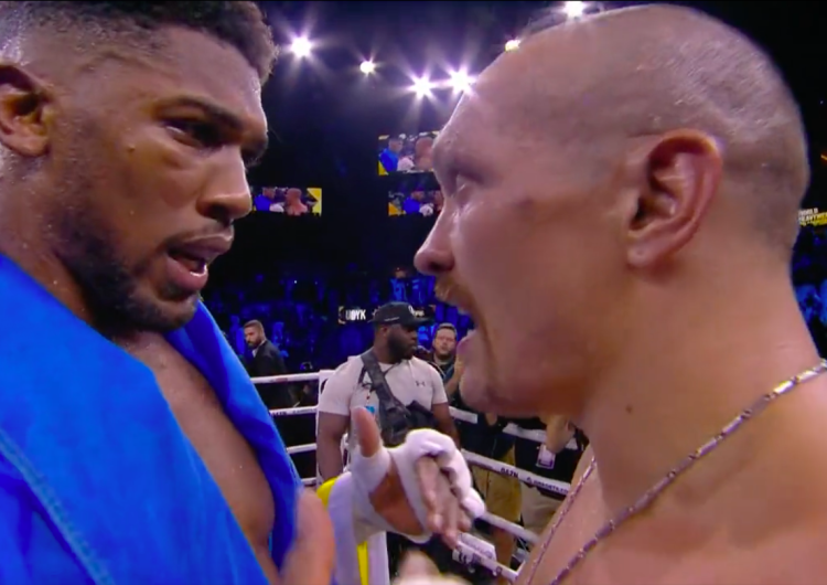  Skandal po walce Joshua - Usyk. Oto co zrobił Brytyjczyk [WIDEO] 