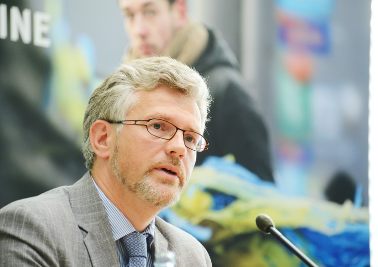 Andrij Melnyk  Jego słowa ws. Rzezi Wołyńskiej wywołały burzę. Melnyk będzie miał nowe stanowisko w MSZ Ukrainy 