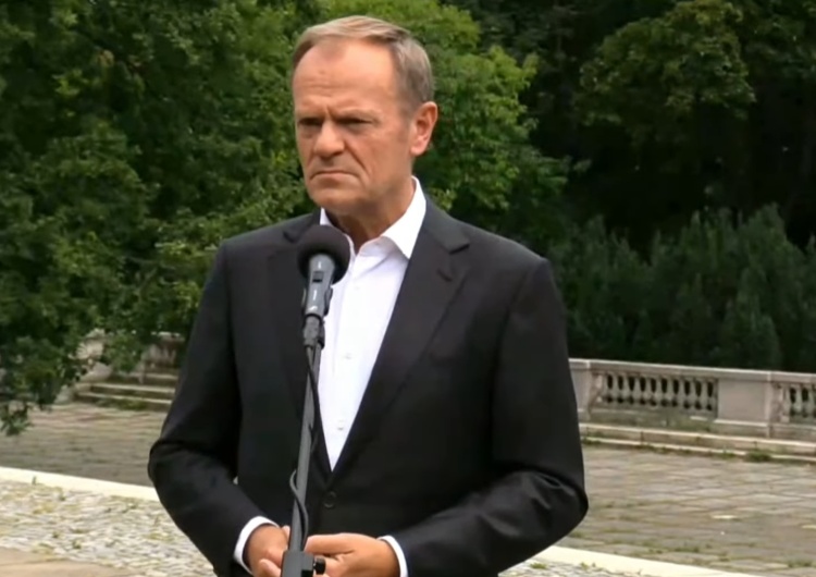Tusk skomentował aferę wokół wiceministra. Napisał dwa zdania