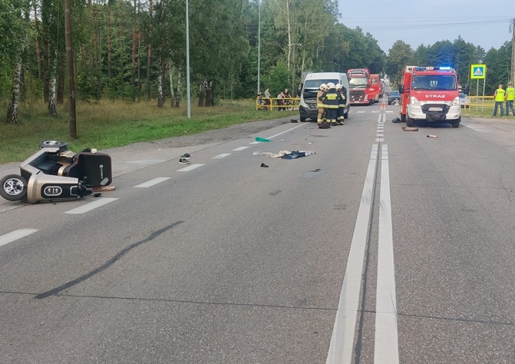Tragiczny wypadek na Pomorzu Dramat na Pomorzu. Niepełnosprawny 82-latek potrącony na pasach