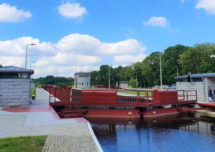 Śluza Sławięcice na Kanale Gliwickim 