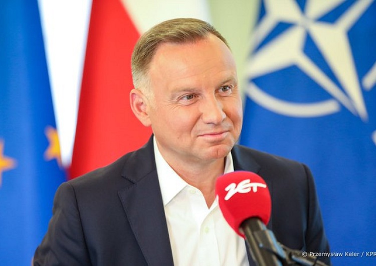 Andrzej Duda odpowiada Jarosławowi Kaczyńskiemu ws. reformy sądownictwa. Zabrał głos również ws. środków z KPO