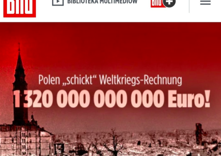 „Reparacje spowodują efekt domina”. „Bild”: Niemieckie stowarzyszenia mogą pozwać Polskę
