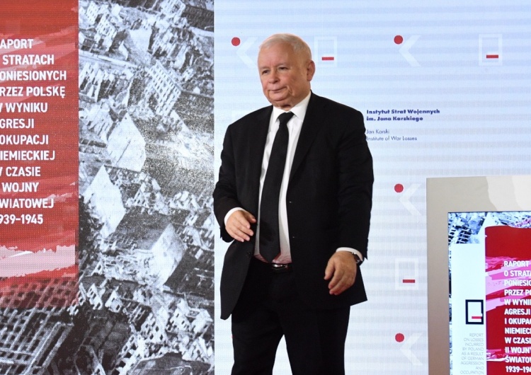 Jarosław Kaczyński podczas prezentacji raportu „Frankfurter Allgemeine Zeitung”: „Reparacje wojenne dla Polski są moralnie wątpliwe”