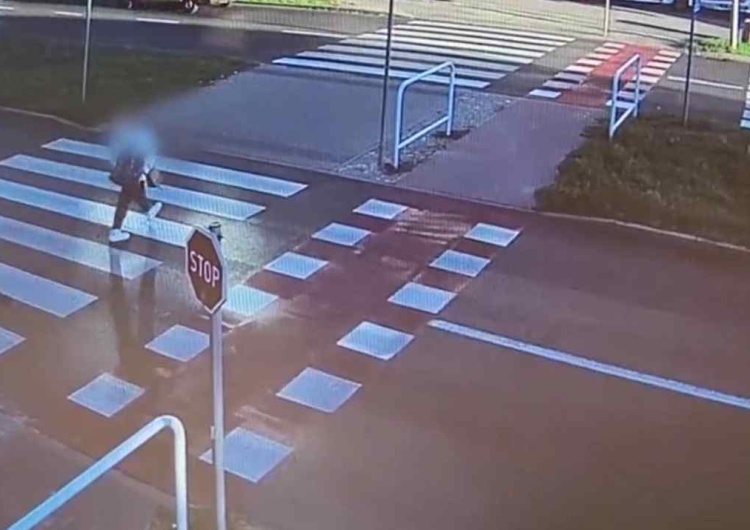 Wypadek w Zielonej Górze  Dramatyczny wypadek w Zielonej Górze. Jest nagranie ku przestrodze [WIDEO]