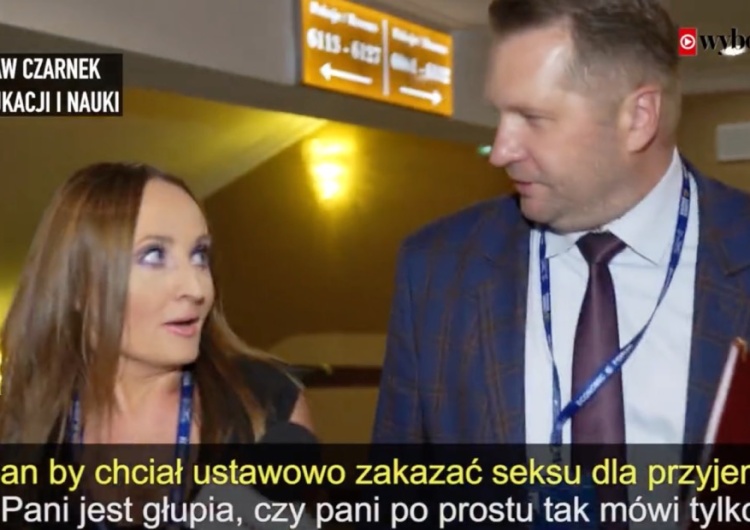  „Pani jest głupia, czy po prostu tylko tak mówi?”. Czarnek nie wytrzymał po pytaniu dziennikarki „GW” [WIDEO]