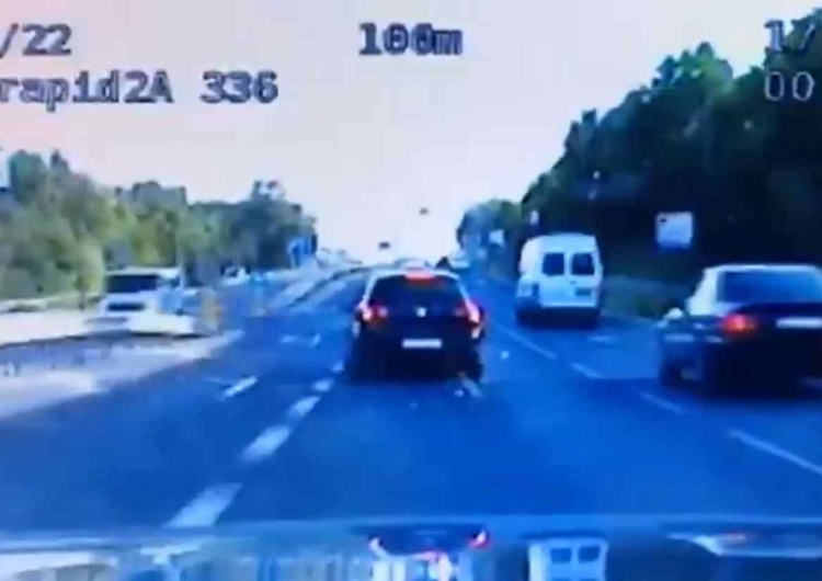 Pościg policji  Brawurowy pościg w Lublinie. Policja opublikowała nagranie [WIDEO]