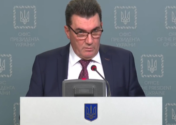 Ołeksij Daniłow Sekretarz Rady Bezpieczeństwa Ukrainy: nasze wojska zatrzymają się tam, gdzie kończą się nasze interesy