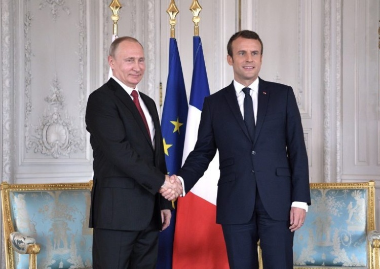 Znowu to zrobił. Macron zadzwonił do Putina