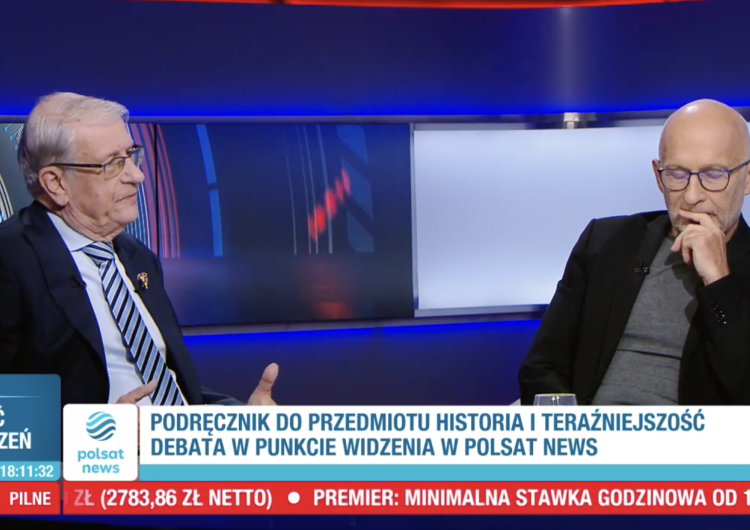  „Miałbym go usunąć? To dopiero byłoby dziwne”. Mocna rozmowa prof. Roszkowskiego z red. Pacewiczem [WIDEO]