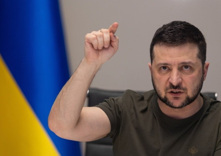 Nikczemne działanie Rosjan. Stanowcza reakcja Zełenskiego