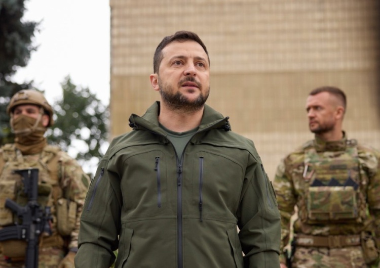 Wypadek samochodowy prezydenta Zełenskiego