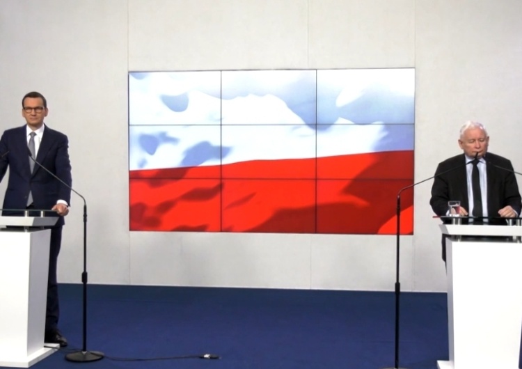 Spięcie na konferencji prasowej. Jarosław Kaczyński upomniał dziennikarkę