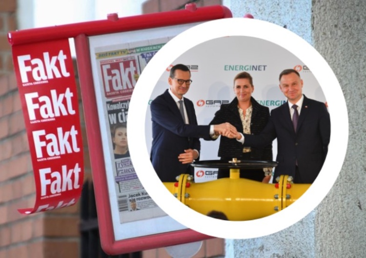 Co o otwarciu Baltic Pipe pisze „Fakt”? Oburzenie w sieci