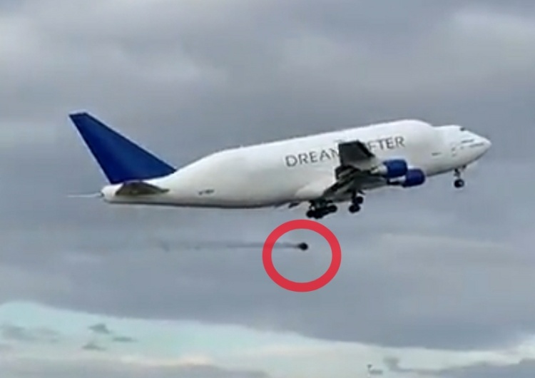  Awaria Boeinga 747 Dreamliftera. Nagranie obiegło internet [WIDEO]